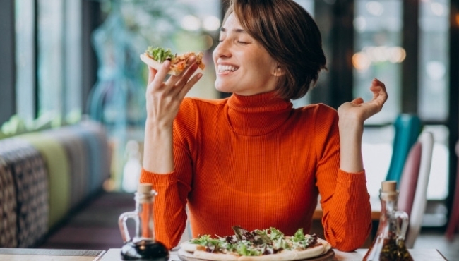 Menu Pizza per due persone, con antipasto di pesce